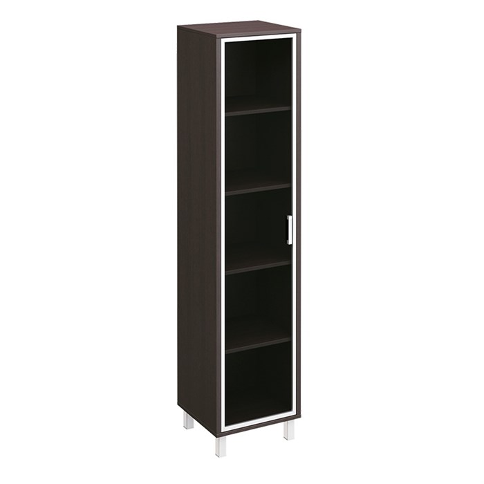 Шкаф для документов L и R дверь в алюминиевой рамке 121373