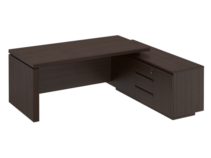 Стол руководителя на опорной тумбе 203333