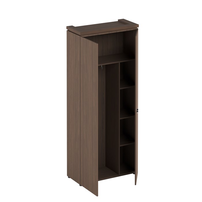 Шкаф для одежды с дополнением 210309