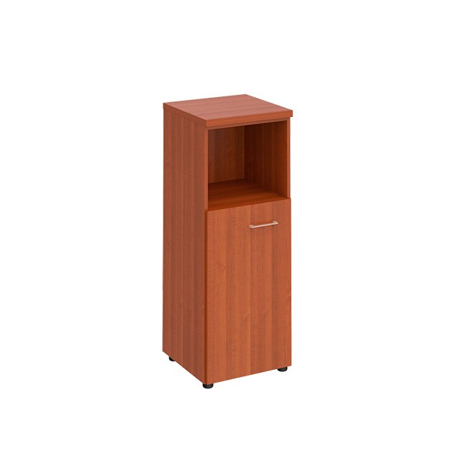 Шкаф для документов средний узкий полузакрытый 107539