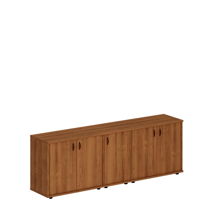 Шкаф низкий (закрытый + закрытый узкий + закрытый) 1238