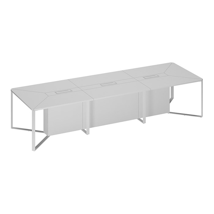 Стол для переговоров составной 3-секционный 208249