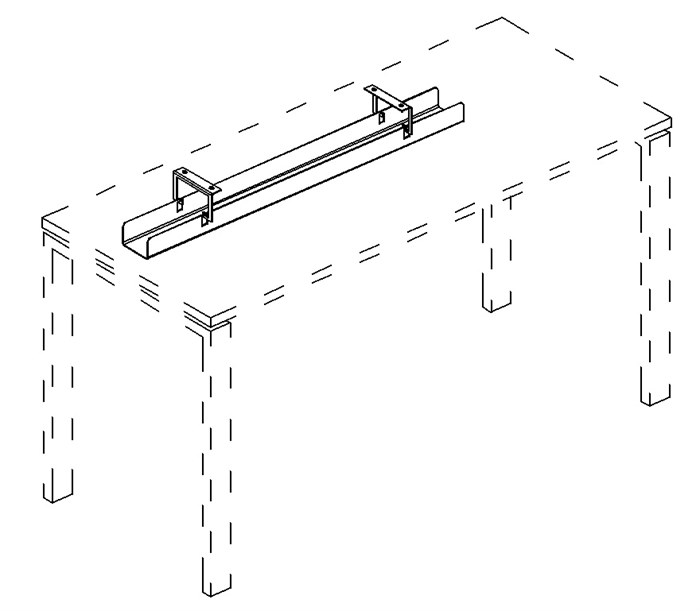 Кабель-канал горизонтальный 205618