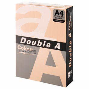 {{photo.Alt || photo.Description || 'Бумага цветная DOUBLE A, А4, 80 г/м2, 500 л., пастель, светло-оранжевая'}}