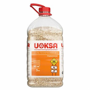 {{photo.Alt || photo.Description || 'Реагент противогололёдный 5 кг, UOKSA &quot;Соль техническая №3&quot;, ПЭТ'}}