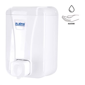 {{photo.Alt || photo.Description || 'Дозатор для жидкого мыла LAIMA PROFESSIONAL LSA, НАЛИВНОЙ, объем 0,5 л, цвет белый, 607994, 3420-0'}}