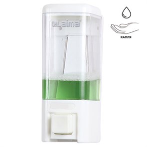 {{photo.Alt || photo.Description || 'Дозатор для жидкого мыла LAIMA, НАЛИВНОЙ, 0,48 л, белый, ABS пластик, 605052'}}