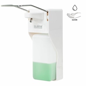 {{photo.Alt || photo.Description || 'Дозатор локтевой для жидкого мыла и геля-антисептика, с еврофлаконом 1 л, LAIMA, ABS-пластик, 607325, X-2265'}}