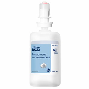 {{photo.Alt || photo.Description || 'Картридж с жидким мылом-пеной одноразовый TORK (Система S4) Advanced, гигиенический эффект, 1 л, 520820'}}