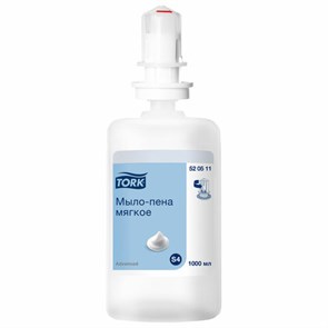 {{photo.Alt || photo.Description || 'Картридж с жидким мылом-пеной одноразовый TORK (Система S4) Advanced, мягкое, 1 л, 520511'}}