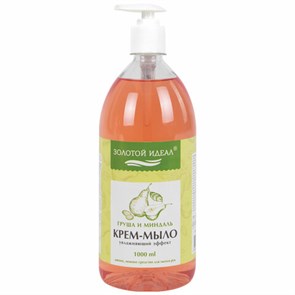 {{photo.Alt || photo.Description || 'Мыло-крем жидкое 1 л, ЗОЛОТОЙ ИДЕАЛ &quot;Груша и миндаль&quot;, дозатор, 609426'}}