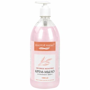 {{photo.Alt || photo.Description || 'Мыло-крем жидкое 1 л, ЗОЛОТОЙ ИДЕАЛ &quot;Овсяное молочко&quot;, дозатор, 609429'}}