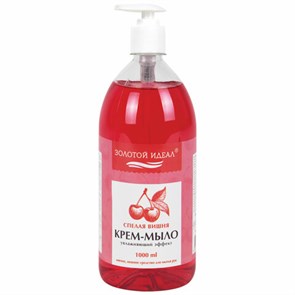 {{photo.Alt || photo.Description || 'Мыло-крем жидкое 1 л, ЗОЛОТОЙ ИДЕАЛ &quot;Спелая вишня&quot;, дозатор, 609428'}}