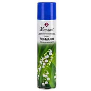 {{photo.Alt || photo.Description || 'Освежитель воздуха аэрозольный 300 мл МЕЛОДИЯ &quot;ЛАНДЫШ&quot;, 605344'}}