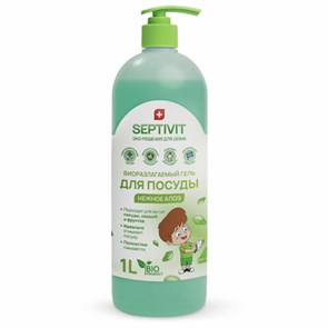 {{photo.Alt || photo.Description || 'Средство для мытья посуды гипоаллергенное 1 л, SEPTIVIT &quot;Нежное алоэ&quot;, биоразлагаемый, дозатор'}}