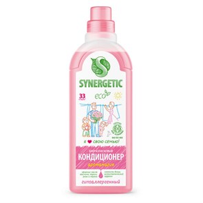 {{photo.Alt || photo.Description || 'Кондиционер-ополаскиватель для белья 1 л SYNERGETIC &quot;Аромамагия&quot;, гипоаллергенный, концентрат, 110100'}}