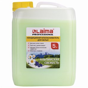 {{photo.Alt || photo.Description || 'Кондиционер-ополаскиватель для белья 5 л LAIMA PROFESSIONAL, &quot;Альпийская свежесть&quot;, 606374'}}