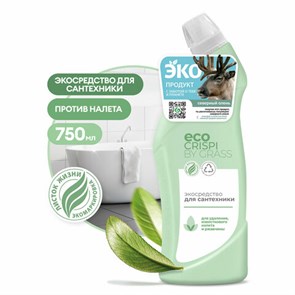 {{photo.Alt || photo.Description || 'Гель для чистки сантехники ЭКО 750 мл CRISPI by GRASS, биоразлагаемый, 125700'}}