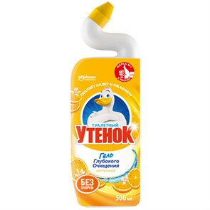 {{photo.Alt || photo.Description || 'Средство для уборки туалета 500 мл, ТУАЛЕТНЫЙ УТЕНОК &quot;Цитрусовый&quot;'}}