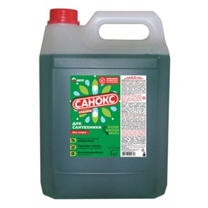 Средство для удаления ржавчины и известкового налета 5 л, САНОКС, 4303010002 604870