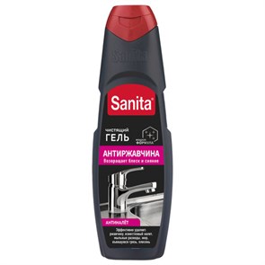 {{photo.Alt || photo.Description || 'Средство для удаления ржавчины и известкового налета 500 г, SANITA (Санита) &quot;Антиржавчина&quot;, гель, 02375, 8609'}}