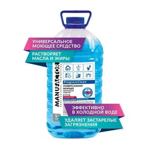 {{photo.Alt || photo.Description || 'Средство моющее универсальное 5 л MANUFACTOR PROGRESSCLEAN, ПЭТ, N30206'}}