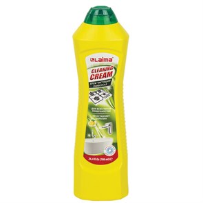 {{photo.Alt || photo.Description || 'Чистящее средство универсальное крем 700 мл + 80 мл в подарок, LAIMA &quot;Лимон&quot;, ТУРЦИЯ, 608662'}}