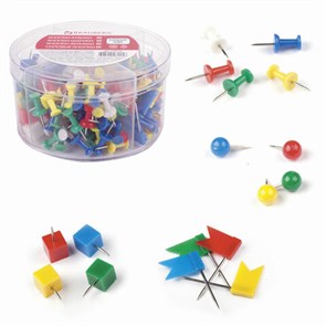 {{photo.Alt || photo.Description || 'Набор BRAUBERG, силовые кнопки, 60 шт., шарики 60 шт., кубики 60 шт., флажки 60 шт., 223518'}}