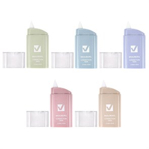 {{photo.Alt || photo.Description || 'Корректирующая лента BRAUBERG COMPACT PASTEL, 5 мм х 6 м, корпус ассорти, блистер, 272495'}}