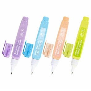 {{photo.Alt || photo.Description || 'Ручка-корректор в пастельном корпусе BRAUBERG PASTEL, 9 мл, металлический наконечник, ассорти, 271251'}}