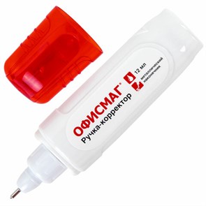 {{photo.Alt || photo.Description || 'Ручка-корректор ОФИСМАГ, 12 мл, металлический наконечник, 225216'}}