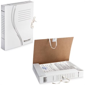 {{photo.Alt || photo.Description || 'Папка архивная с завязками А4 (325х260 мм), 45 мм, до 400 листов, плотная, микрогофрокартон, БЕЛАЯ, BRAUBERG, 126512'}}