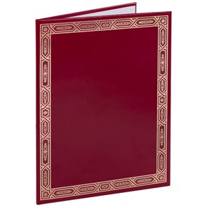 {{photo.Alt || photo.Description || 'Папка адресная бумвинил бордовый, &quot;Рамка&quot;, формат А4, STAFF, 121919'}}