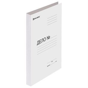 {{photo.Alt || photo.Description || 'Папка без скоросшивателя &quot;Дело&quot;, картон мелованный, плотность 280 г/м2, до 200 листов, BRAUBERG, 110927'}}