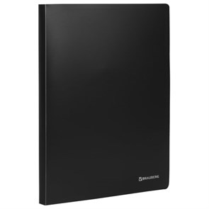 {{photo.Alt || photo.Description || 'Папка на 2 кольцах BRAUBERG &quot;Office&quot;, 25 мм, черная, до 170 листов, 0,5 мм, 227495'}}