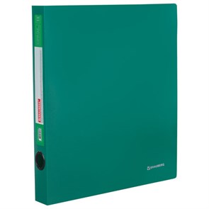 {{photo.Alt || photo.Description || 'Папка на 2 кольцах BRAUBERG &quot;Стандарт&quot;, 40 мм, зеленая, до 300 листов, 0,9 мм, 270481'}}