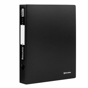 {{photo.Alt || photo.Description || 'Папка на 4 кольцах BRAUBERG &quot;Стандарт&quot;, 40 мм, черная, до 300 листов, 0,9 мм, 221620'}}