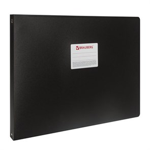 {{photo.Alt || photo.Description || 'Папка на 4 кольцах БОЛЬШОГО ФОРМАТА А3, ГОРИЗОНТАЛЬНАЯ, 30 мм, черная, 0,8 мм, BRAUBERG &quot;Стандарт&quot;, 225768'}}