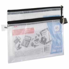 {{photo.Alt || photo.Description || 'Папка-конверт на молнии МАЛОГО ФОРМАТА (238х180 мм), А5, 2 отделения, ПВХ, сетка, прозрачная, 0,3 мм, BRAUBERG &quot;Solid&quot;, 223890'}}