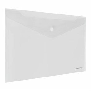 {{photo.Alt || photo.Description || 'Папка-конверт с кнопкой BRAUBERG &quot;SUPER&quot;, А4, прозрачная, ПРОЧНАЯ 0,2 мм, 272876'}}