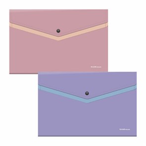 {{photo.Alt || photo.Description || 'Папка-конверт с кнопкой ERICH KRAUSE &quot;Soft Manga&quot;, А4, до 120 л., с карманом, ассорти, 0,18 мм, 61151'}}