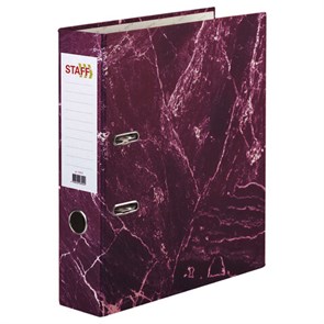 {{photo.Alt || photo.Description || 'Папка-регистратор STAFF &quot;Basic&quot; БЮДЖЕТ с мраморным покрытием, 70 мм, без уголка, красная, 229619'}}