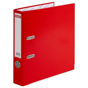 {{photo.Alt || photo.Description || 'Папка-регистратор, покрытие пластик, 50 мм, ПРОЧНАЯ, с уголком, BRAUBERG, красная, 226592'}}