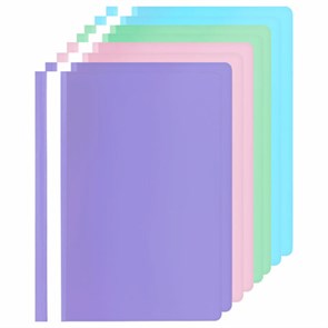 {{photo.Alt || photo.Description || 'Папка-скоросшиватель, КОМПЛЕКТ 8 шт. (аквамарин, мята, лиловый, персиковый), ВЫГОДНАЯ УПАКОВКА, А4, STAFF, 271953'}}