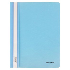 {{photo.Alt || photo.Description || 'Скоросшиватель пластиковый BRAUBERG &quot;Pastel&quot; А4, 130/180 мкм, аквамарин, 270455'}}