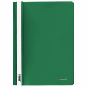 {{photo.Alt || photo.Description || 'Скоросшиватель пластиковый BRAUBERG, А4, 130/180 мкм, зеленый, 220414'}}