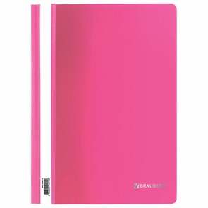 {{photo.Alt || photo.Description || 'Скоросшиватель пластиковый BRAUBERG, А4, 130/180 мкм, розовый, 228672'}}