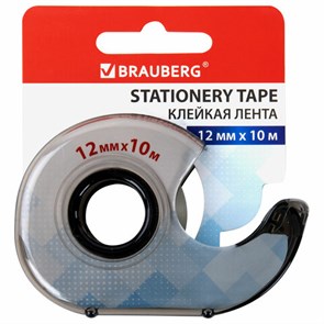 {{photo.Alt || photo.Description || 'Клейкая лента 12 мм х 10 м в диспенсере, BRAUBERG, 227263'}}