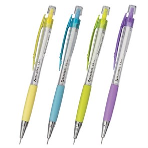 {{photo.Alt || photo.Description || 'Карандаш механический 0,5 мм, BRAUBERG &quot;Elegant&quot;, резиновый грип, корпус ассорти, 181417'}}