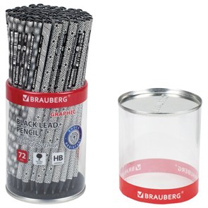 {{photo.Alt || photo.Description || 'Карандаш чернографитный BRAUBERG &quot;GRAPHIC&quot;, 1 шт., HB, корпус ассорти, 181763'}}